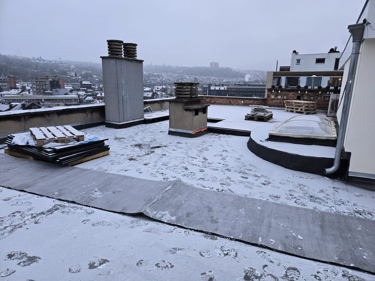 Aménagement terrasse - avant